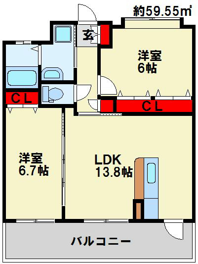 フェルト127 間取り