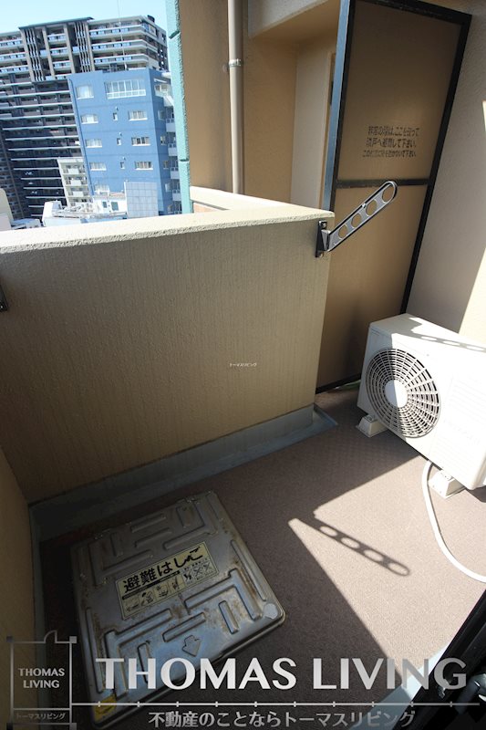 旦過タカヤコーポレーションビル ベランダ