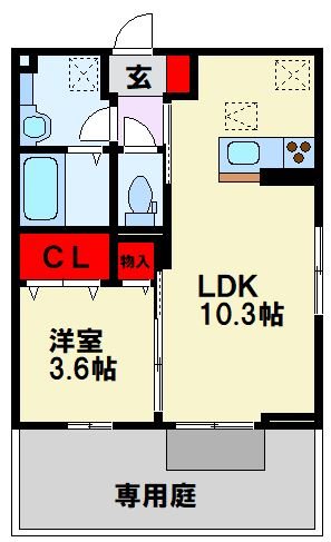 Fuga清納 間取り図