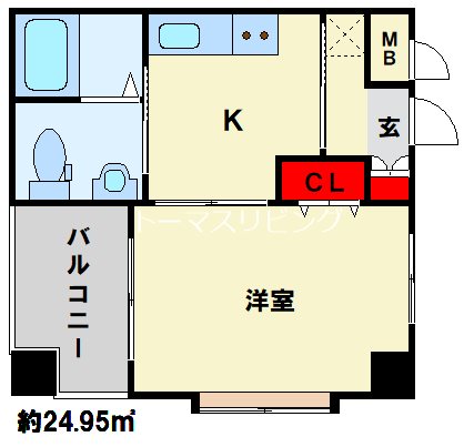 旦過タカヤコーポレーションビル 間取り