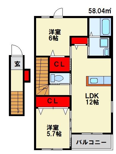 ウィステリア浅川 間取り