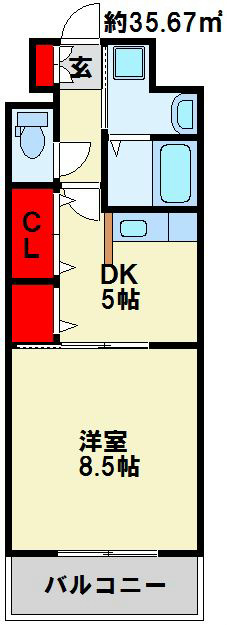 エヴァーグリーンN 間取り