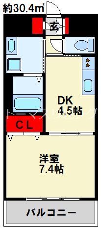 渡邊ビル Ⅱ 間取り