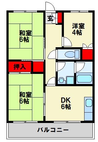 マルティコーポ 303号室 間取り