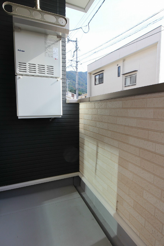 ラインハイム足立山 A棟 ベランダ