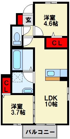 グラシューズ メゾン 間取り