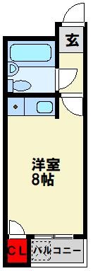 アルゴ境川 302号室 間取り