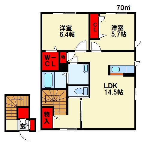 プロヌーブ ブライトネス  間取り