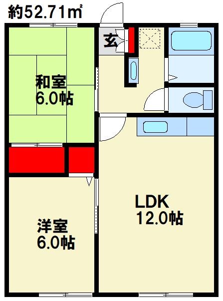 プレミールHK 間取り図