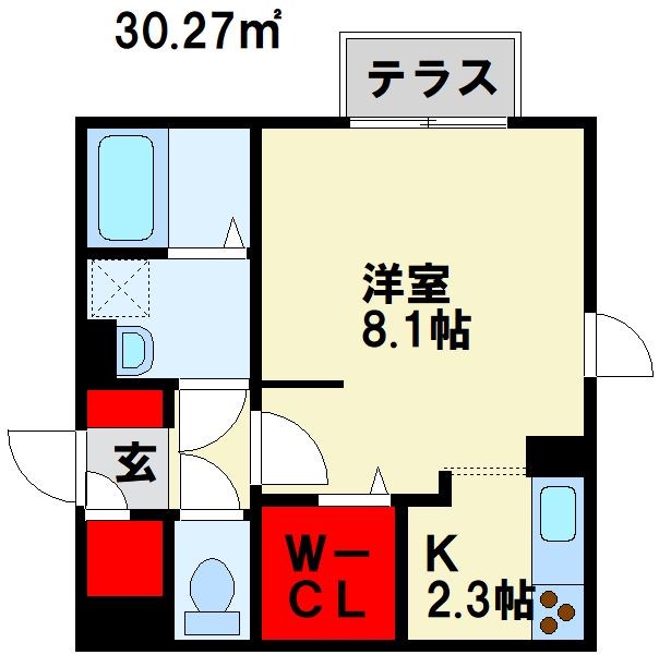 ヴィアンジュ黒崎  間取り