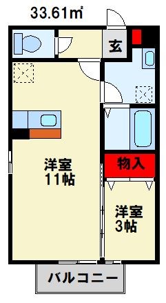 シャ・ノワール 間取り