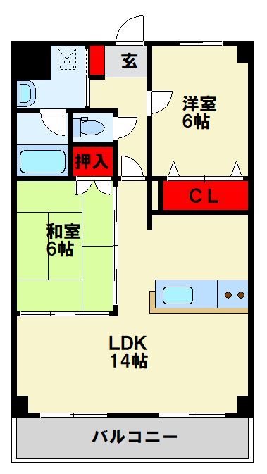 フォレストヴィラ別所町 間取り