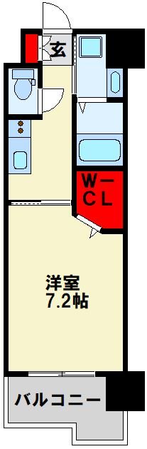 アルゴヴィラージュ工大前 906号室 間取り