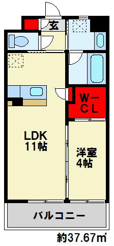 ベレッツァ門司 間取り