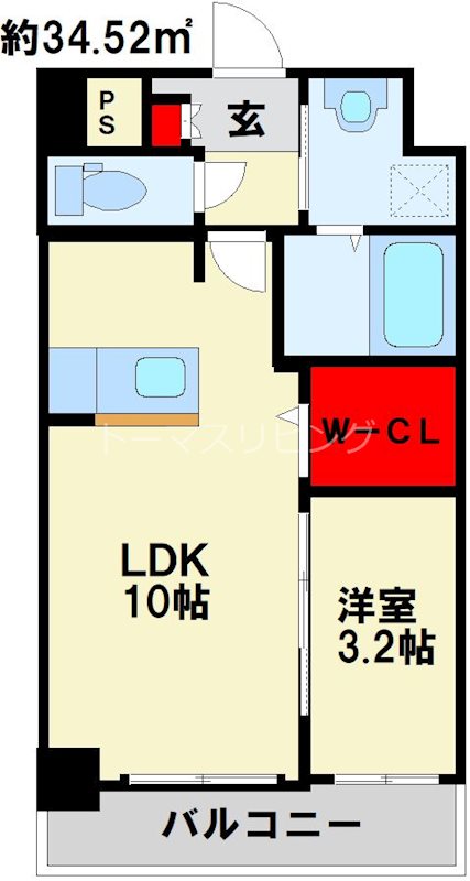 エンラージ・タワー 間取り