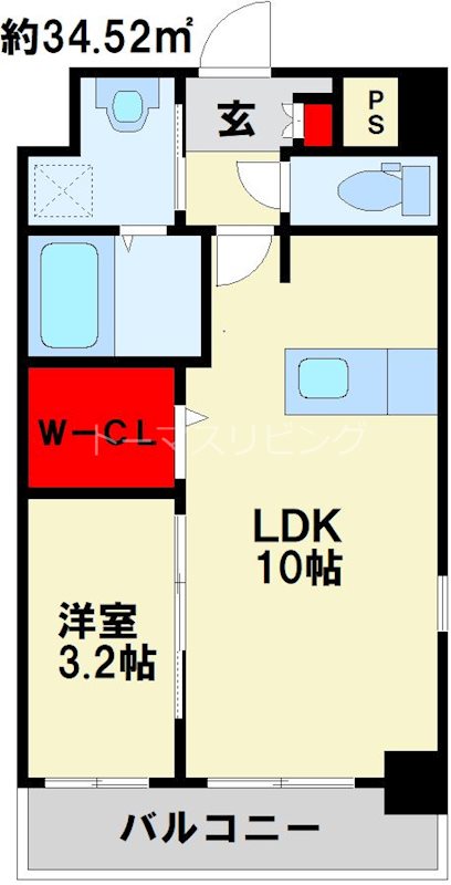 エンラージ・タワー 間取り