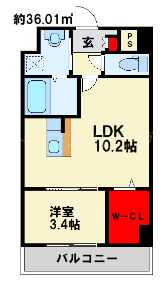 エンラージ・タワー 間取り