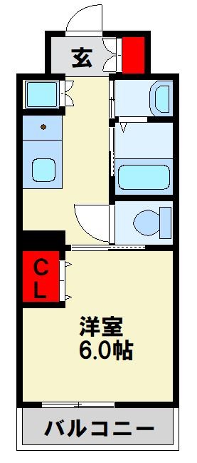 VERDE幸町 1102号室 間取り