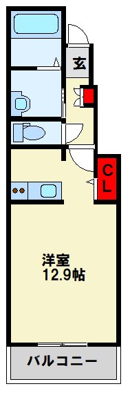 ポルテコート 間取り図
