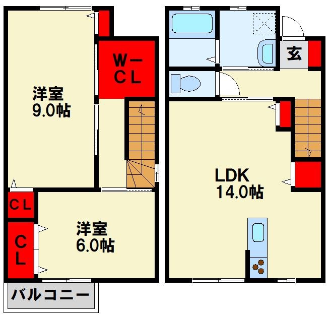 クラシックⅠ 間取り