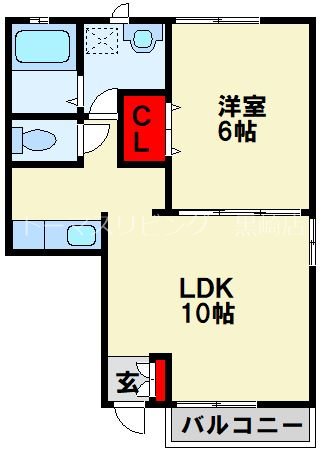 ファミリーヒルズ星ヶ丘Ⅰ 間取り図