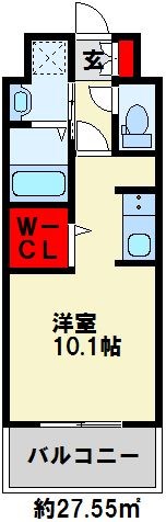 ニューサンリバー15番館 間取り