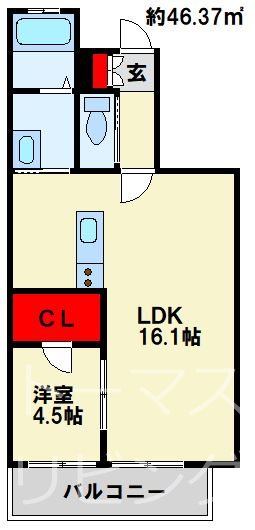 La Casa Felice 間取り図