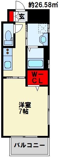 Sugar Park 904号室 間取り