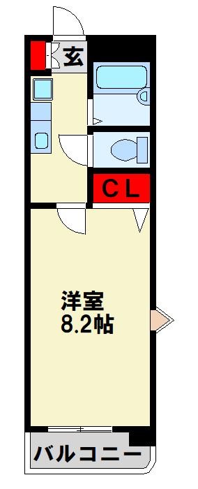 プレミールカネキ 401号室 間取り