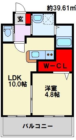 アルカーノ 605号室 間取り