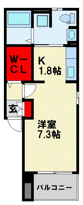 エスティーム・ケイ 間取り