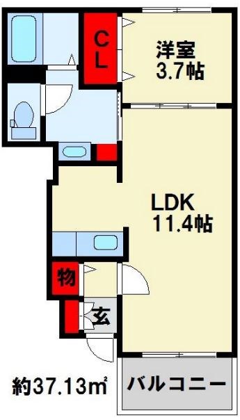 カーサKF 間取り