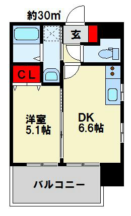 ラ・ヴェリテ鍛冶町 間取り図