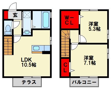 ベルシアン 間取り