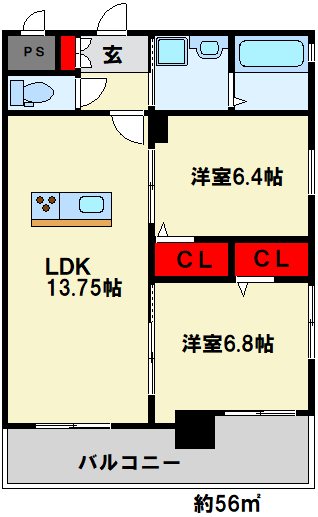 ざ京 間取り図