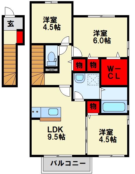 サンセールはぶ 間取り