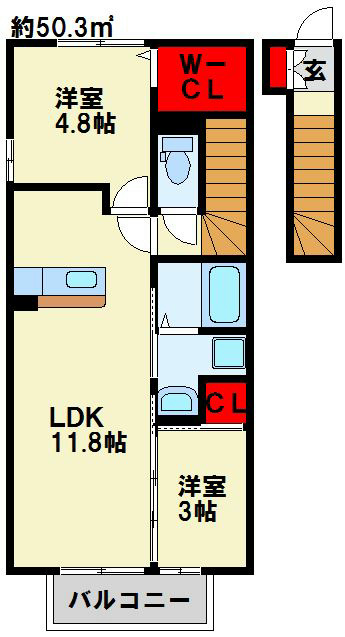 ラムロ吉田 間取り