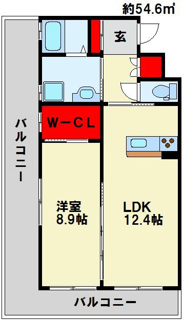 Bay Side Asano 間取り