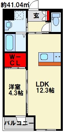 SHIZUKA BLDG 間取り図