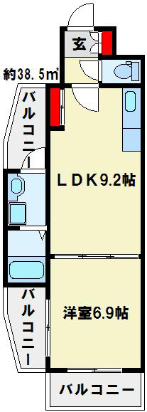 リード大手町 間取り