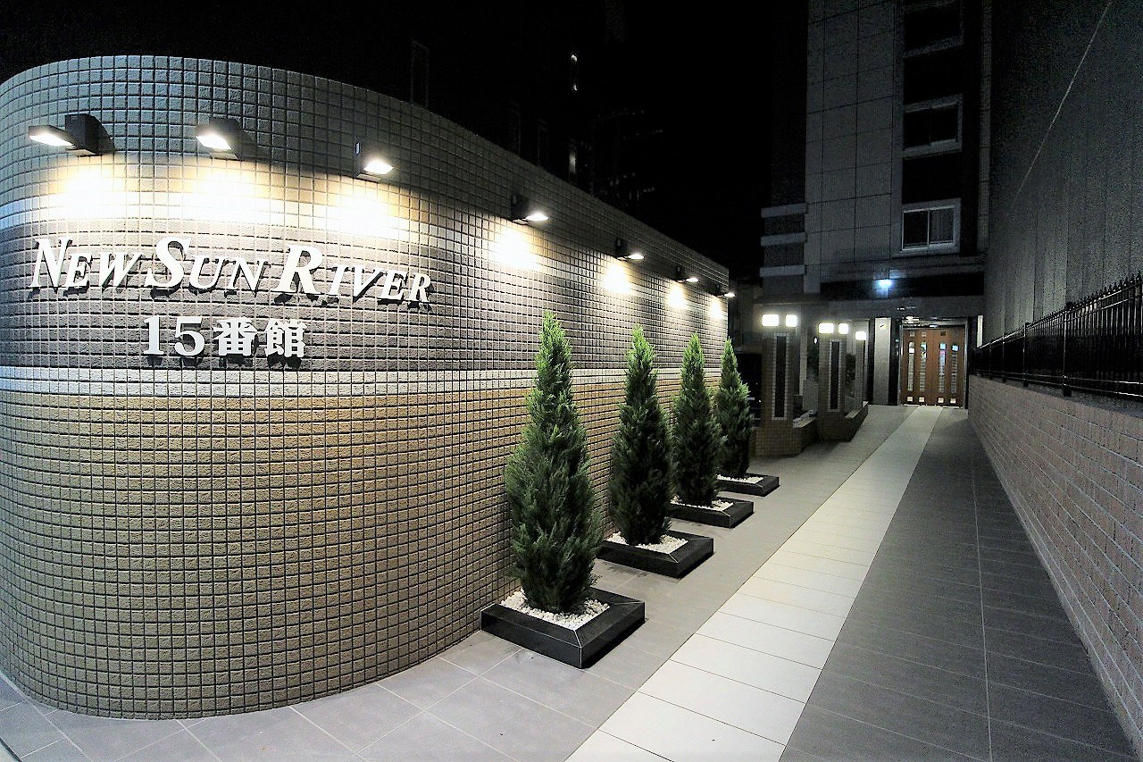ニューサンリバー15番館  エントランス