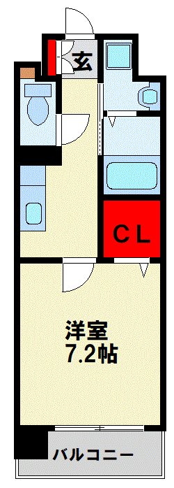 aube春の町 305号室 間取り