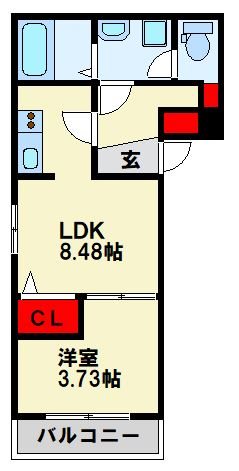 ココアス戸畑 間取り