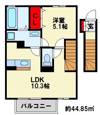 ローズハイツナナ 間取り