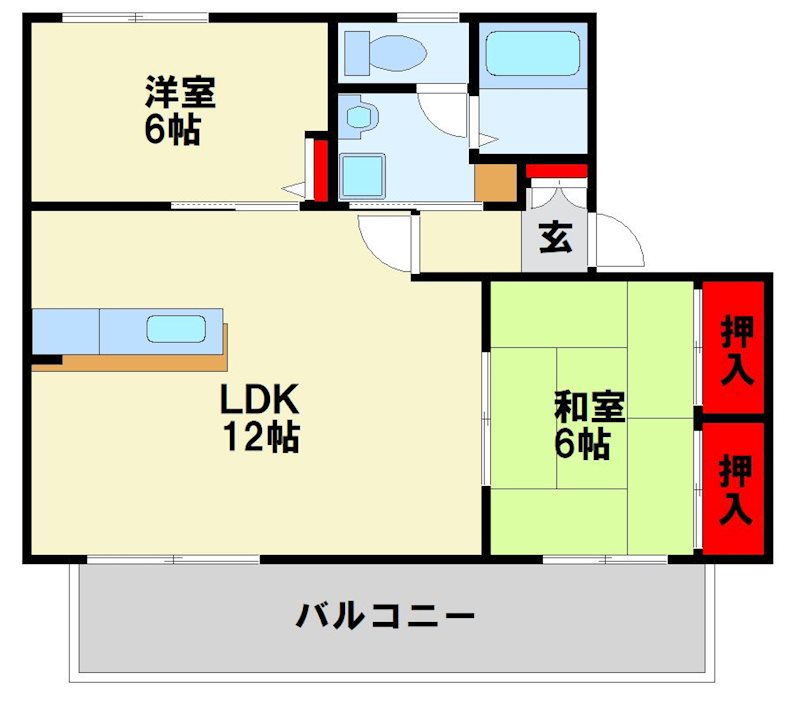 グリーンヒル 間取り図