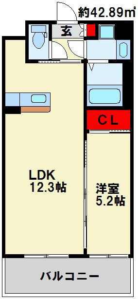 ビクトワール歯大前 間取り