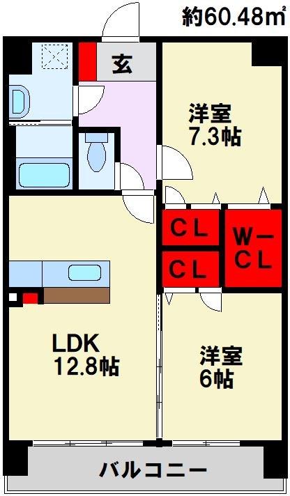 ヴェルデ青山 間取り