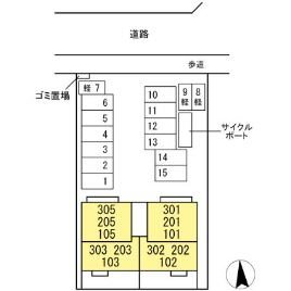 タウンコートカレラⅢ   その他外観1