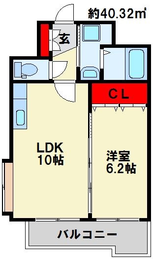 FORTUNATE 砂津 間取り