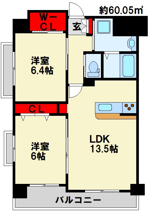 ベルステージ須賀町 間取り図